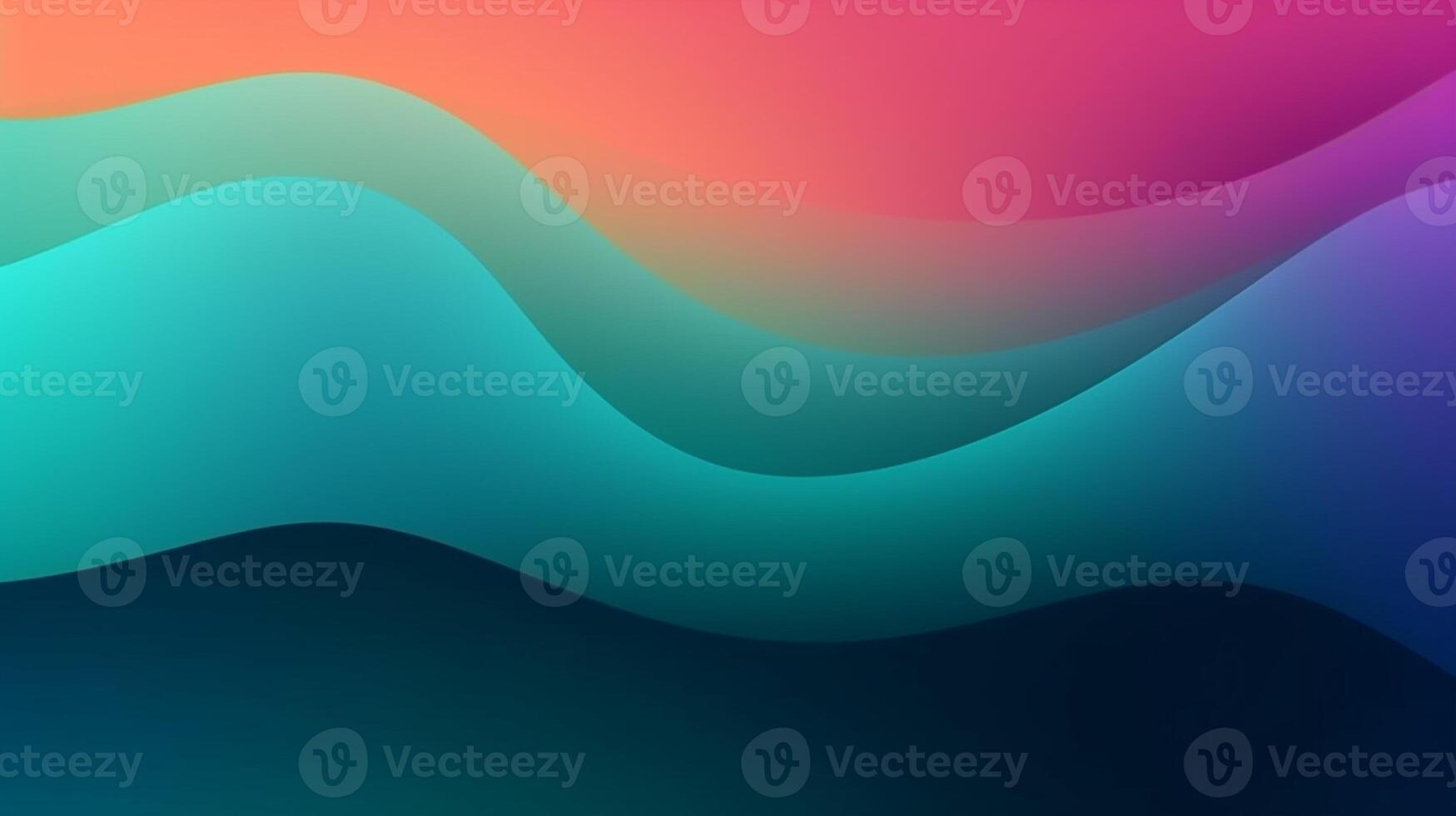 Abstract gradient background, gradient mesh, wavy gradient photo