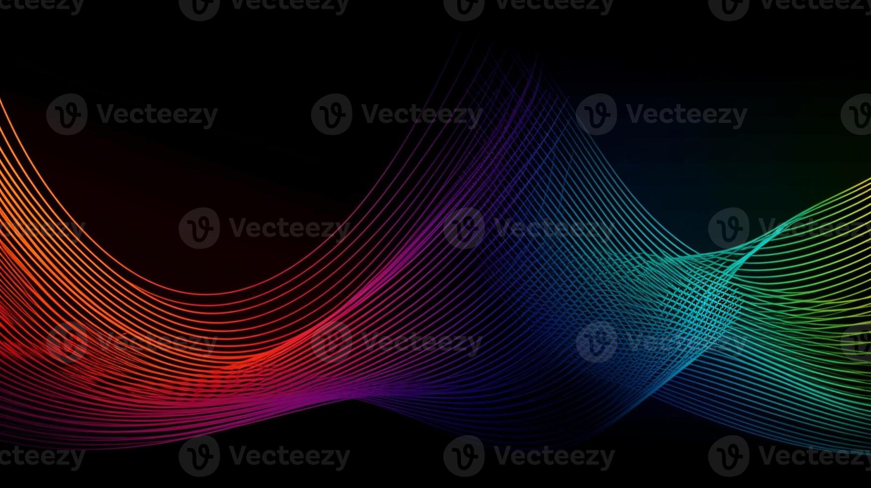 Abstract gradient background, gradient mesh, wavy gradient photo