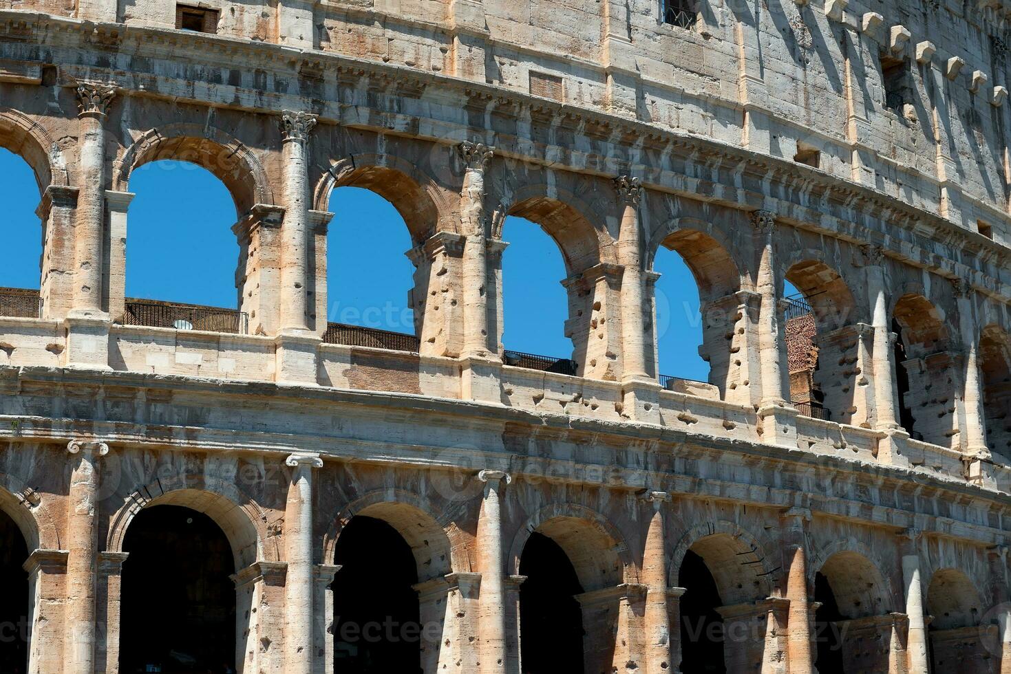 Arches of Colosseum photo