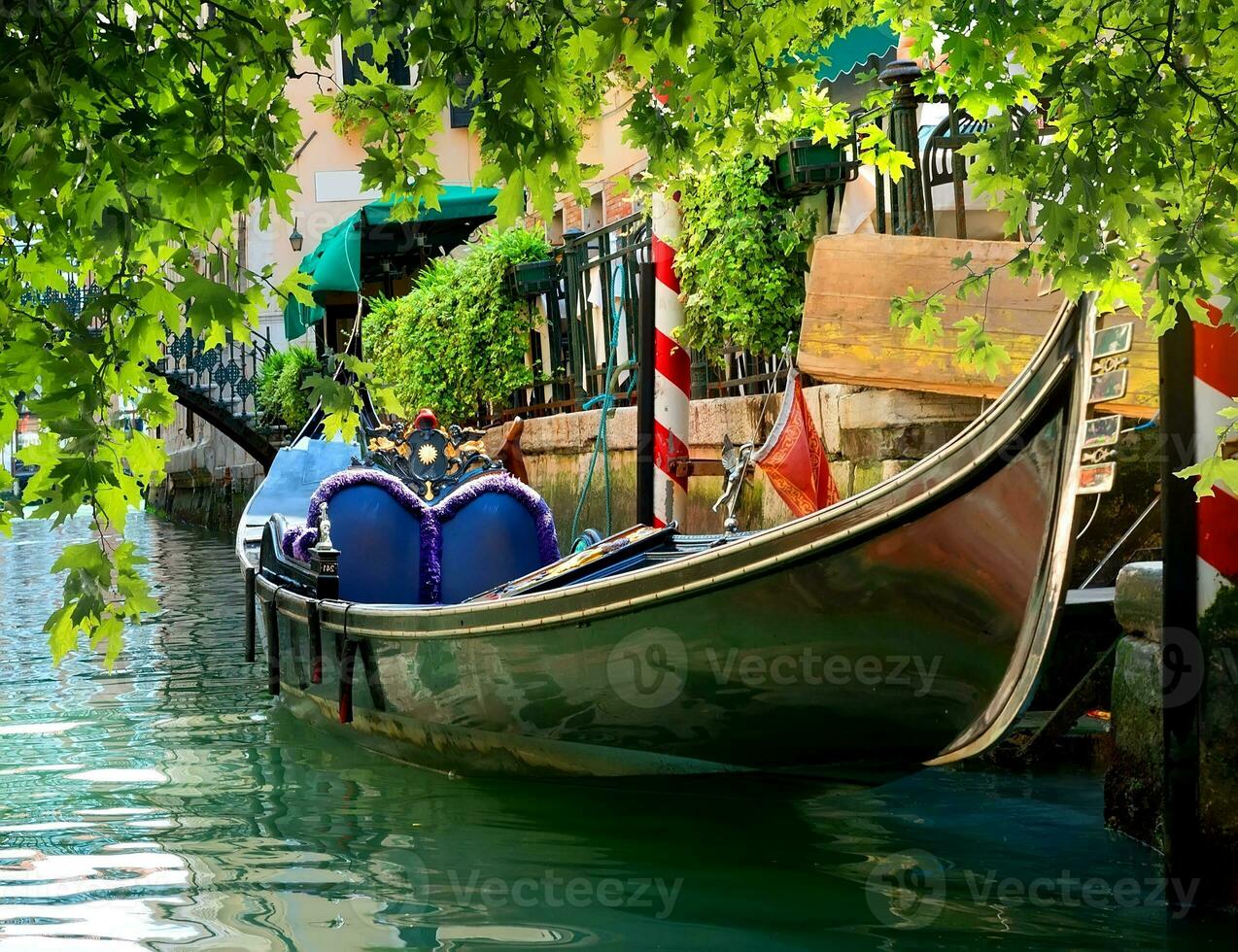 Gondola on water photo