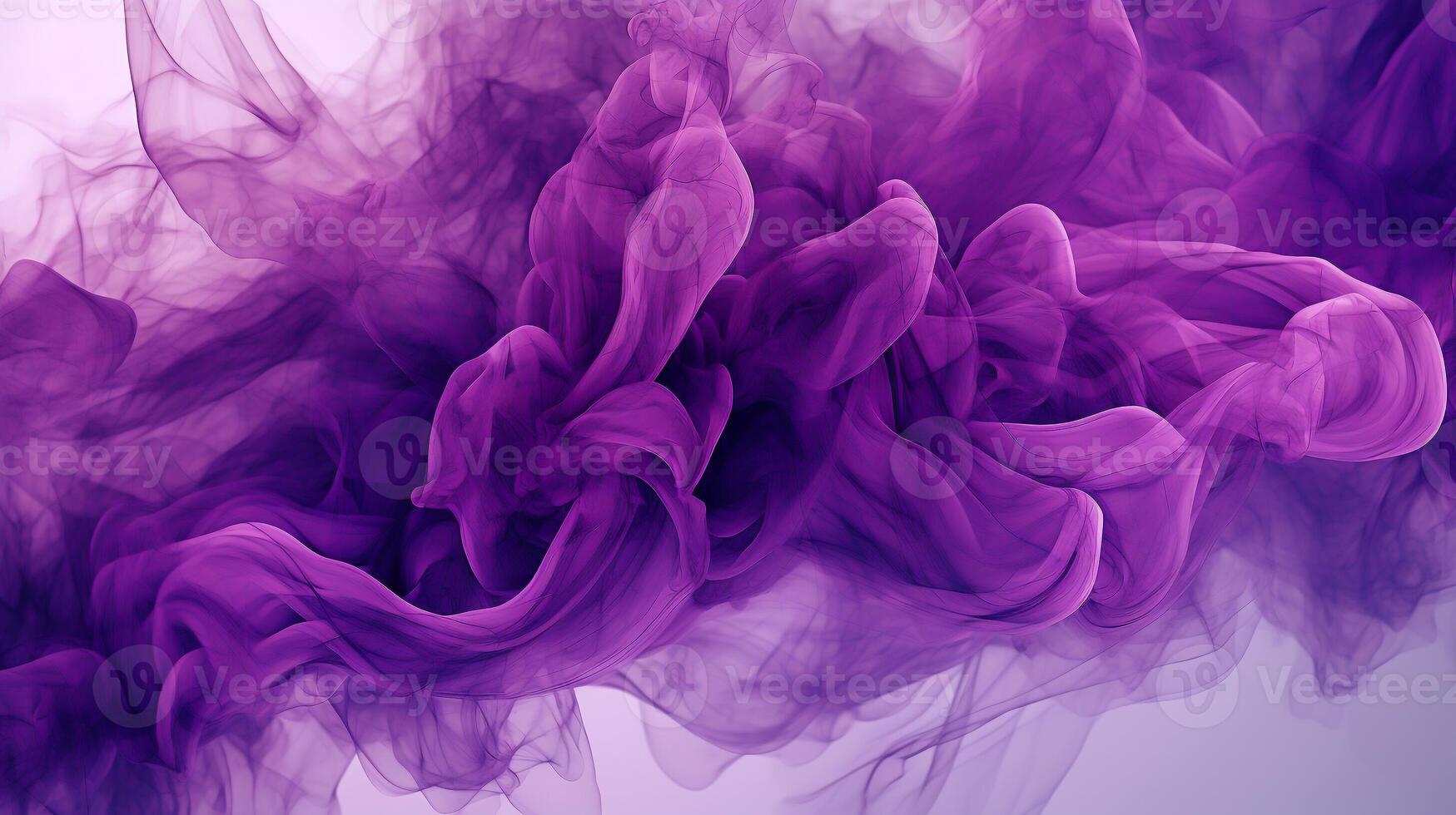 Purple smoke backround. photo