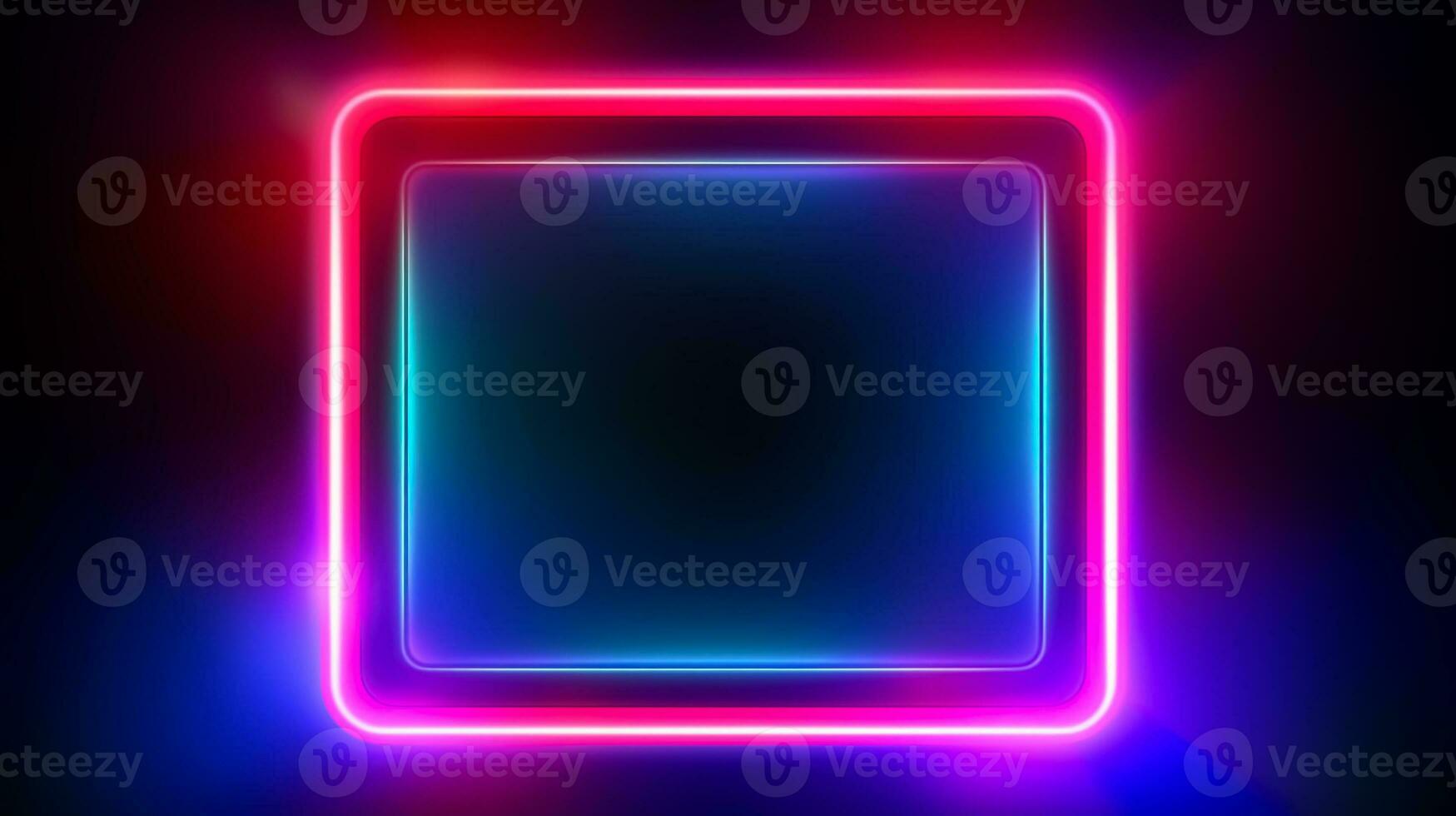 Abstract neon frames background photo