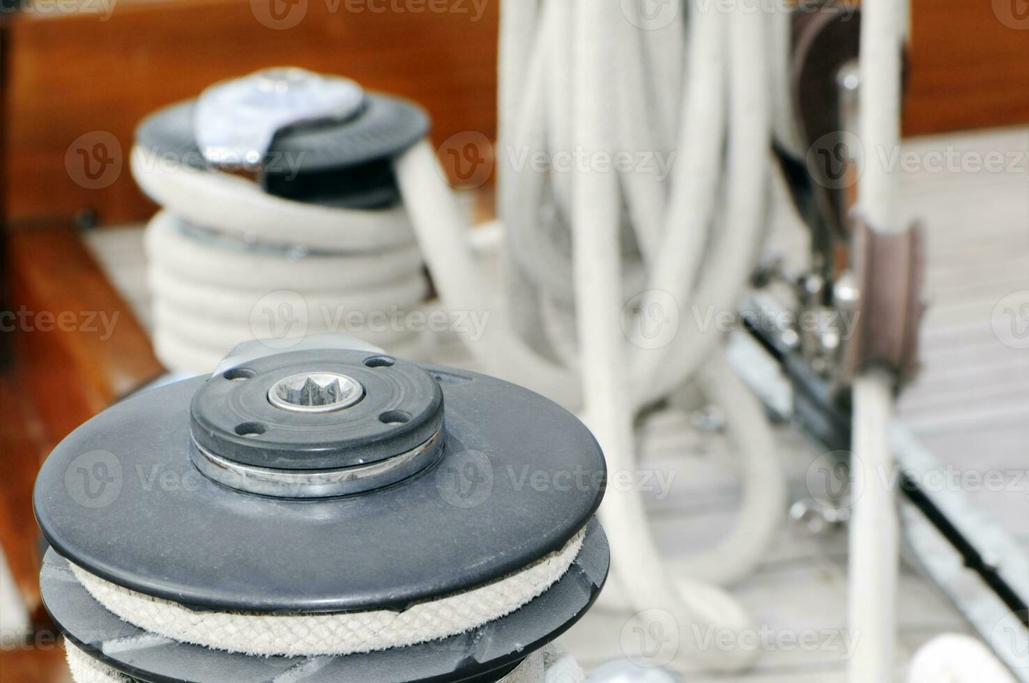 Tools of a sailboat photo