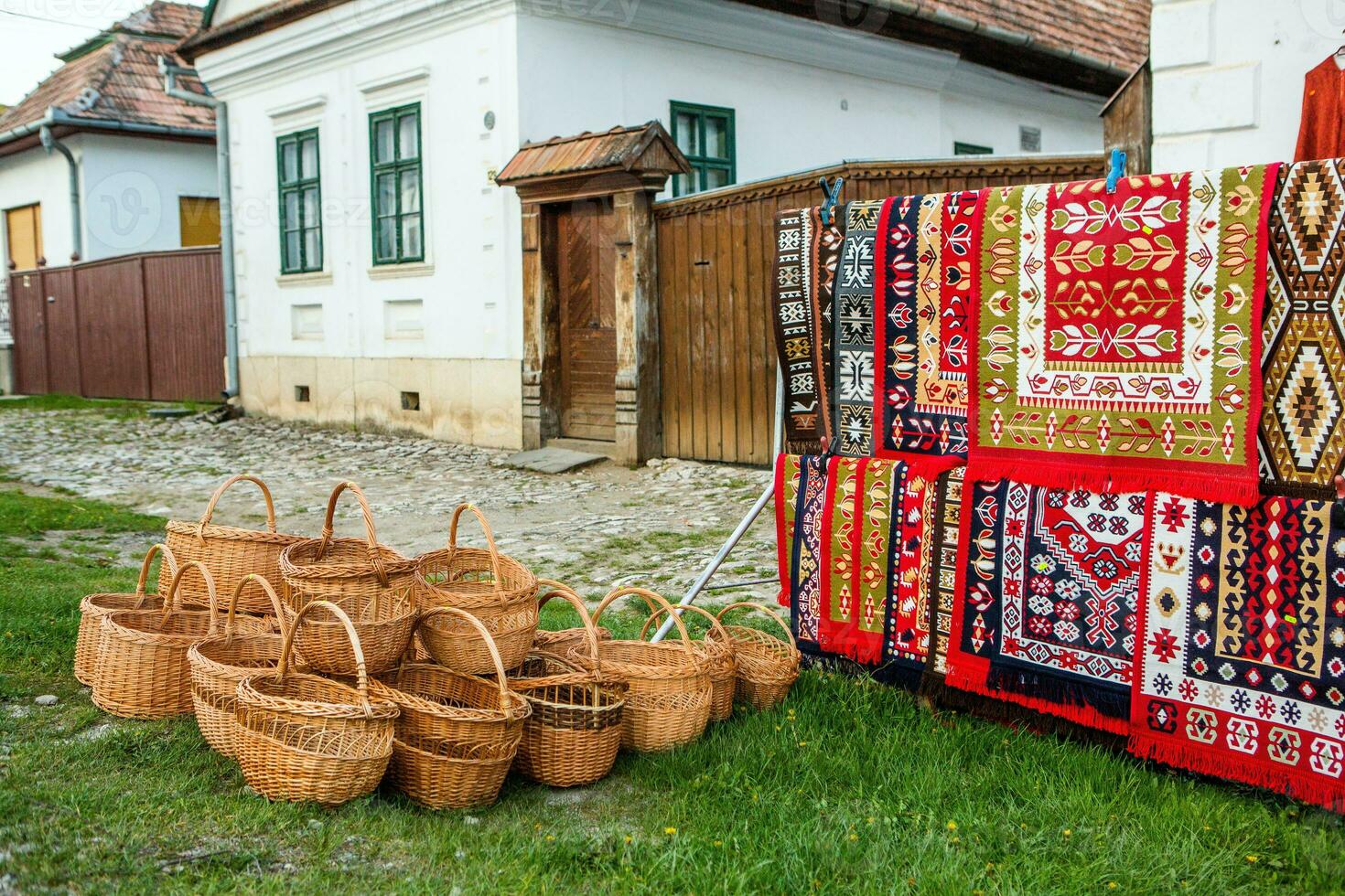 Rimetea is a small village located in Transylvania, Romania. It is situated in the Apuseni Mountains and is known for its picturesque setting and well preserved Hungarian architectural style. photo