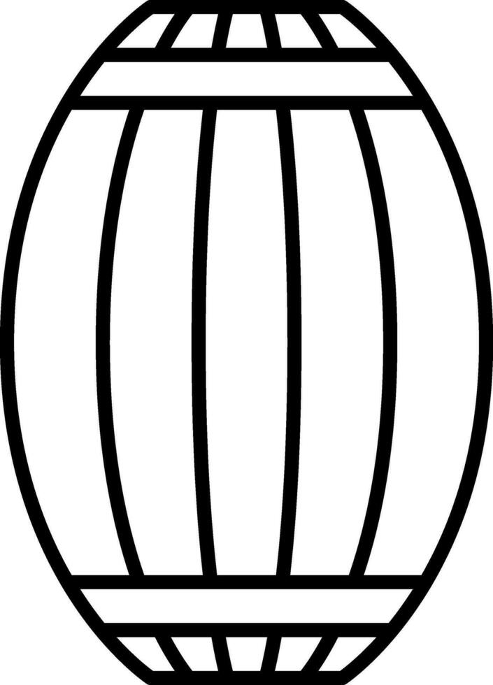Beer Barrel Icon vector