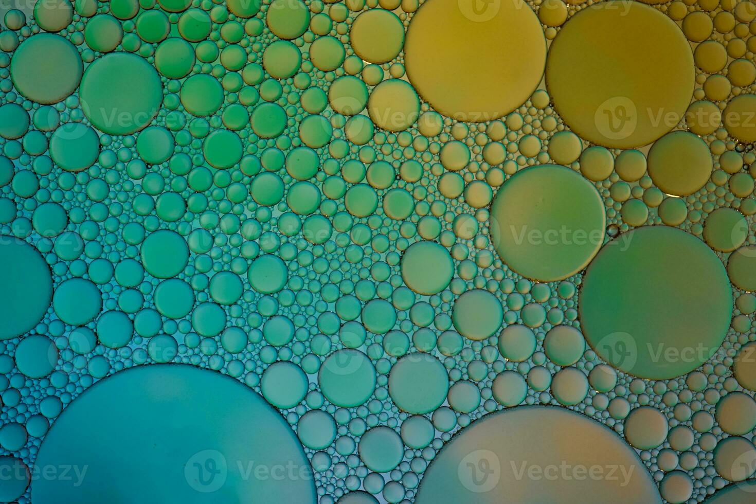 multi colored oil circles on the water, colorful background photo