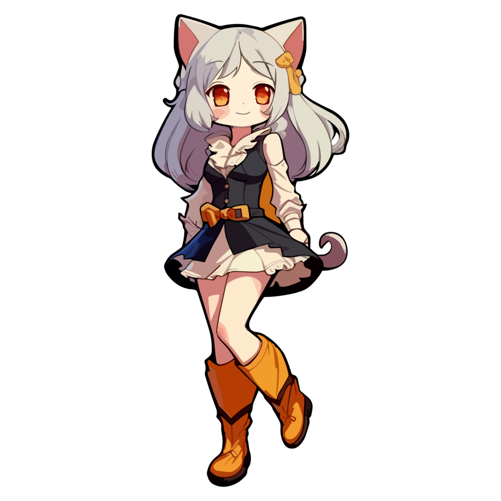 The art of the Game Cat Lady png