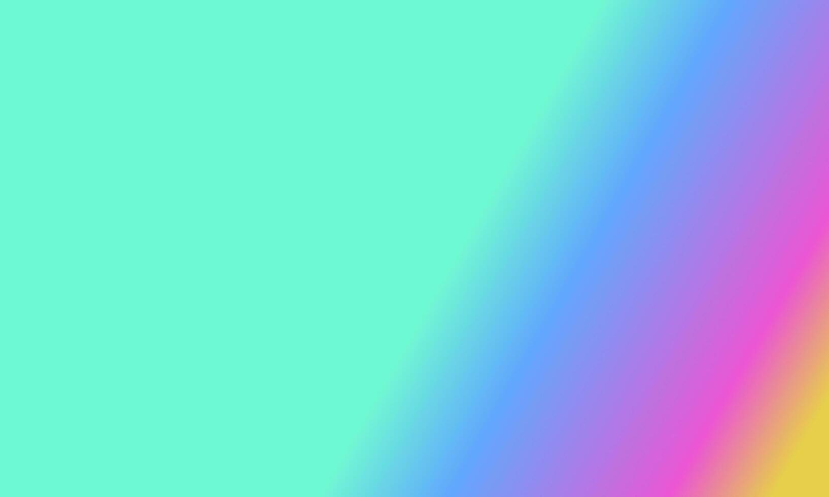 Design simple cyan,blue,yellow and pink gradient color illustration background photo