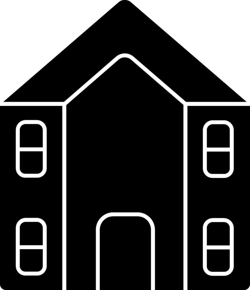 Home Icon In Flat Style. vector