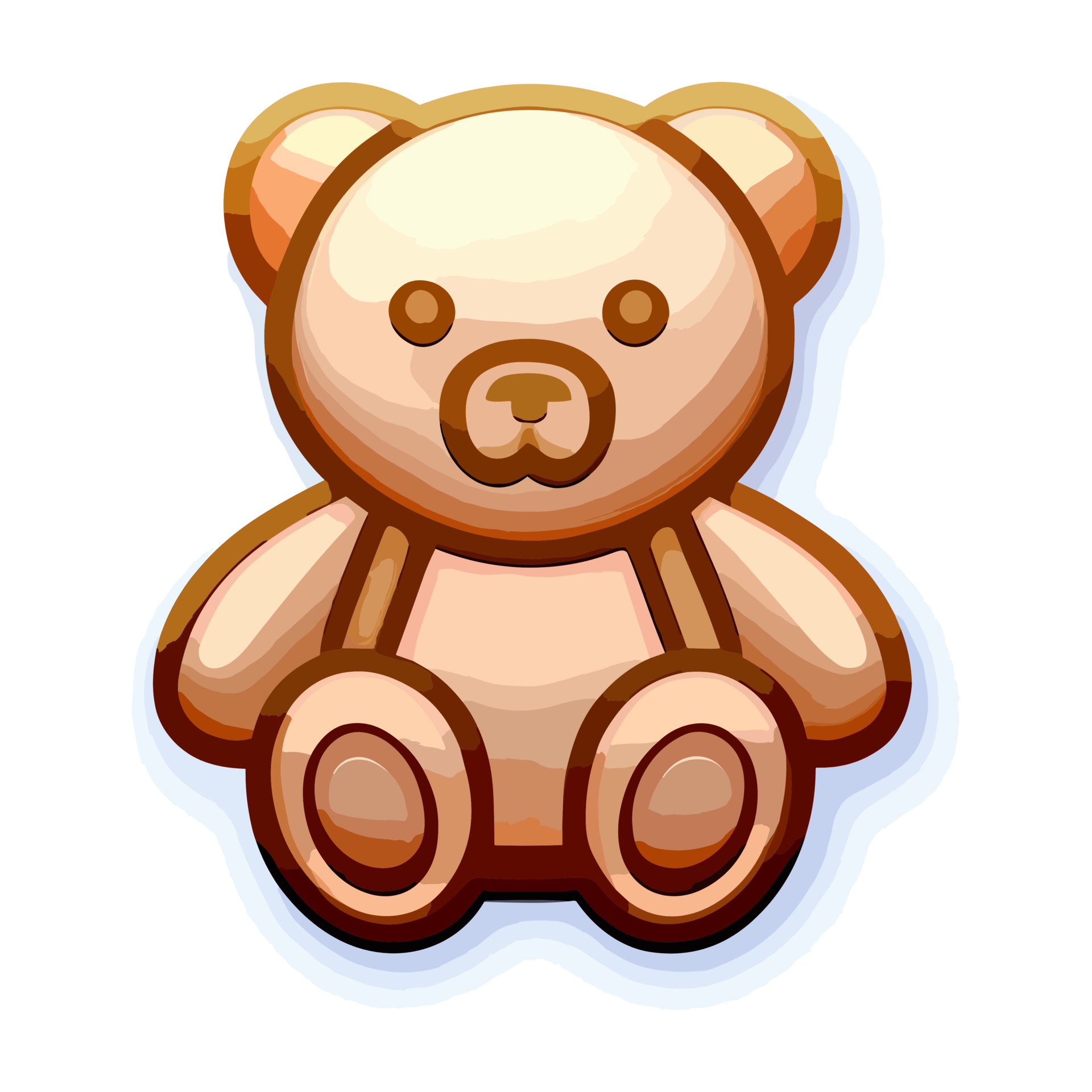osito de peluche oso clipart transparente fondo generativo 25289695 PNG