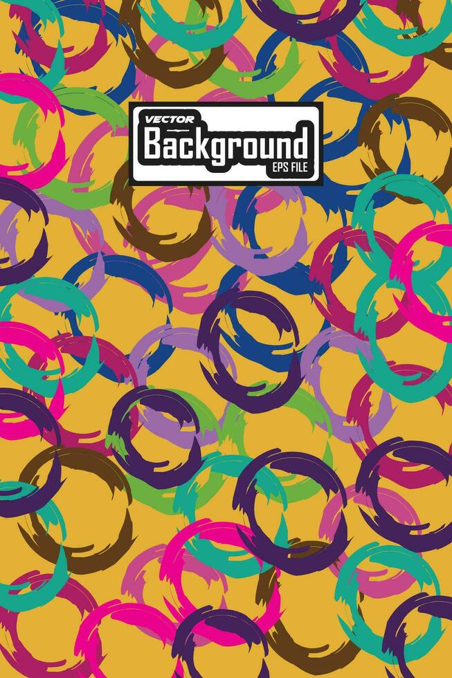 Colorful Abstract Grunge Vector Background