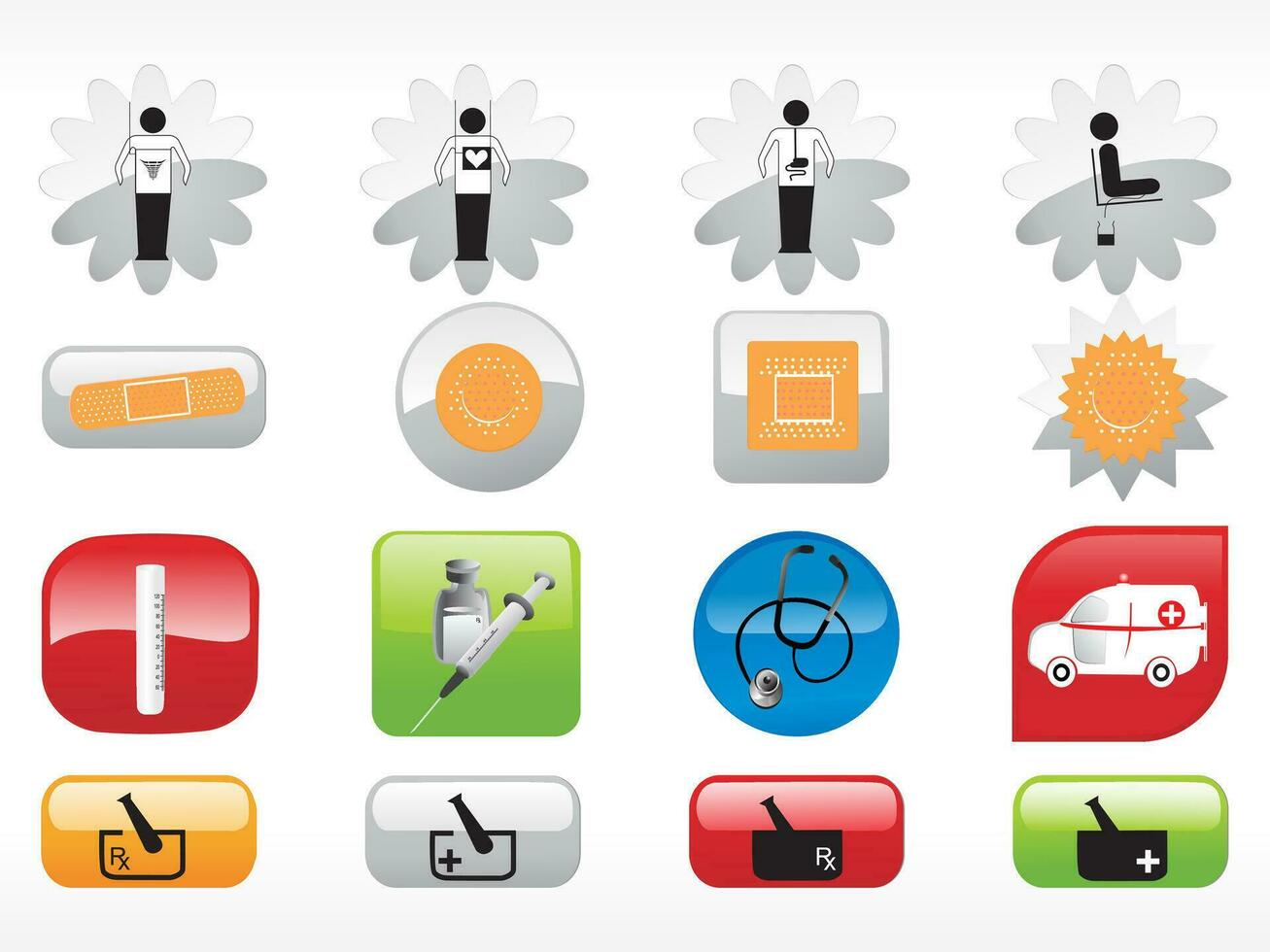 Medical Icon Set vector