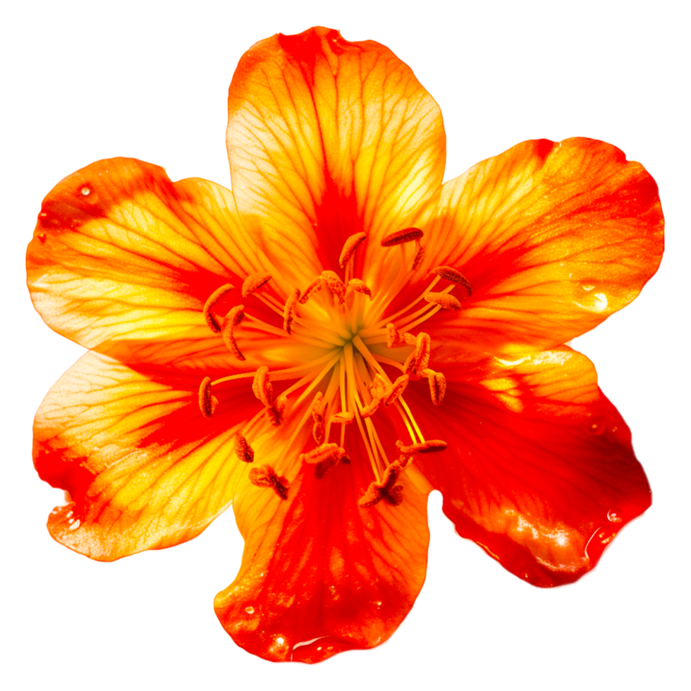 Bright Orange Nasturtium 25289842 PNG bright-orange-nasturtium-25289842-png