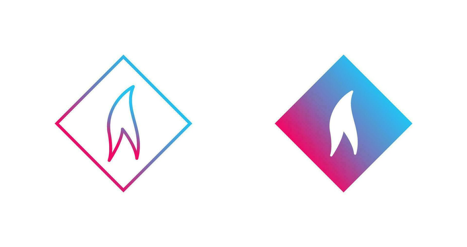 Flammable Material Vector Icon
