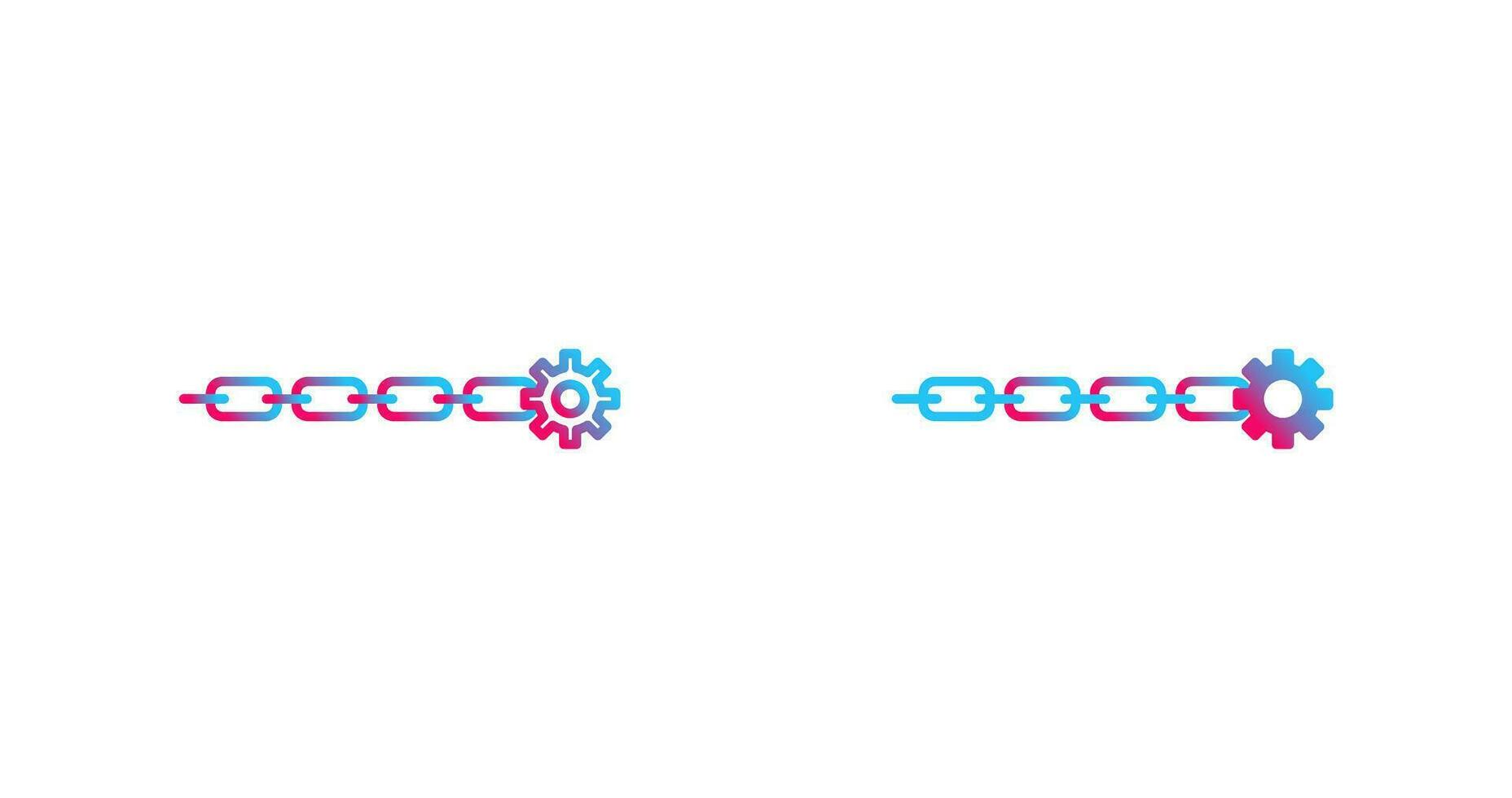 Unique Link Sales Vector Icon
