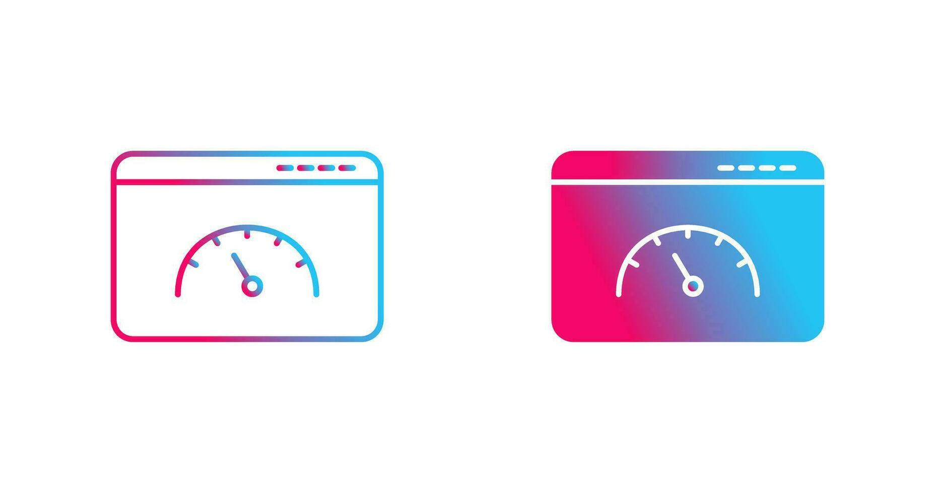 Page Speed Vector Icon
