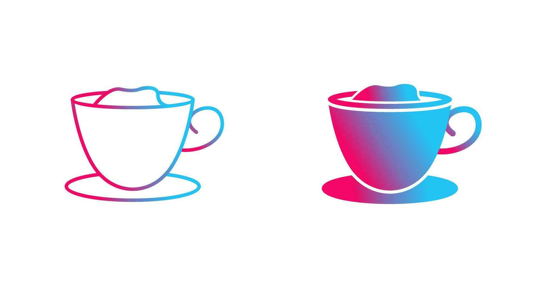 Creamy Coffee Vector Icon