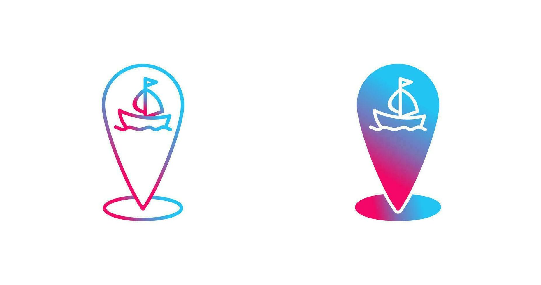 Shipping Location Vector Icon