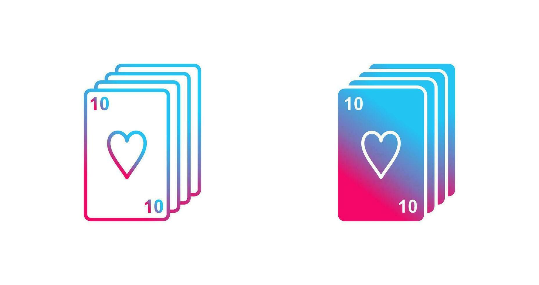 Deck of Cards Vector Icon