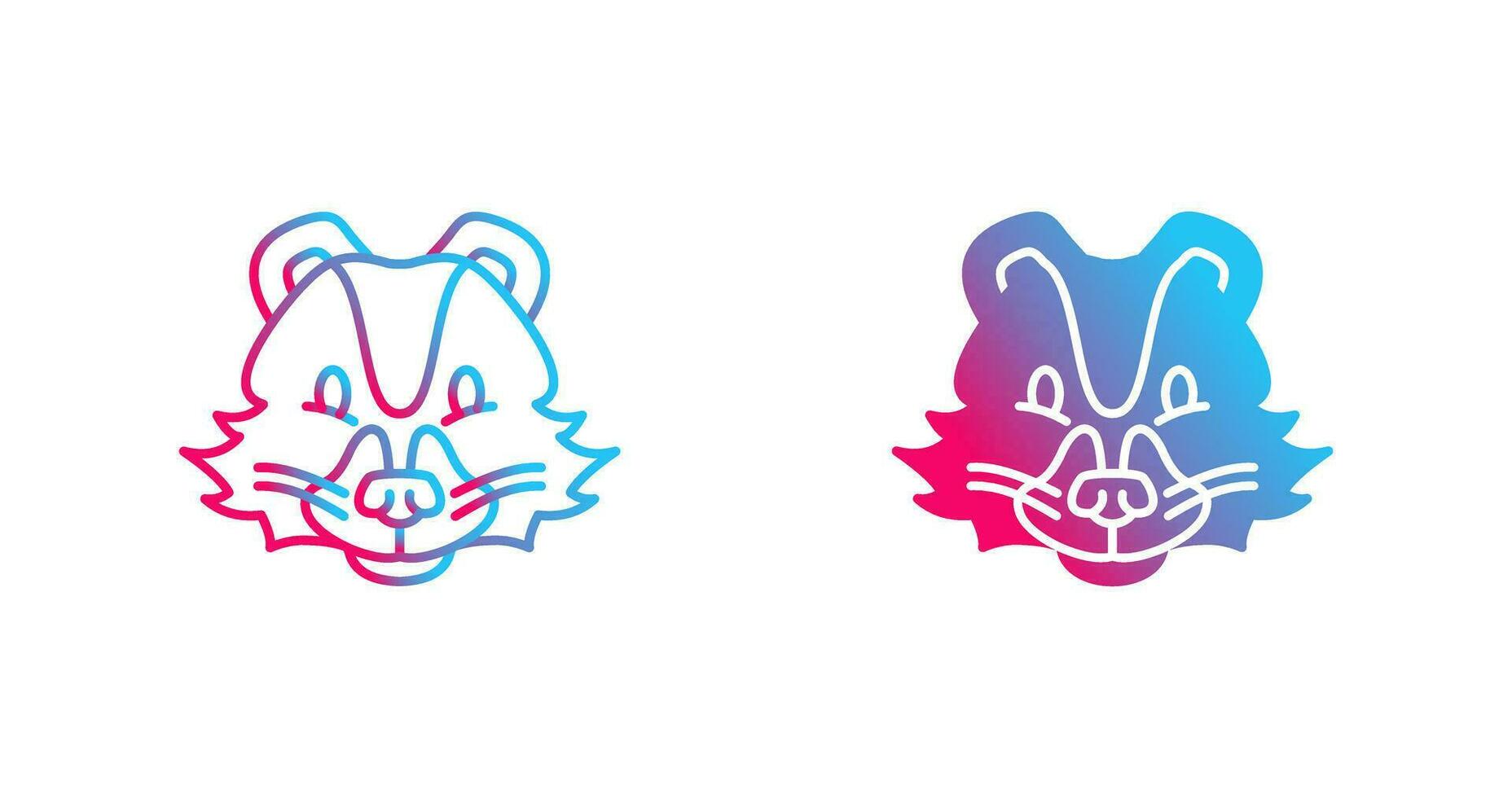 Skunk Vector Icon