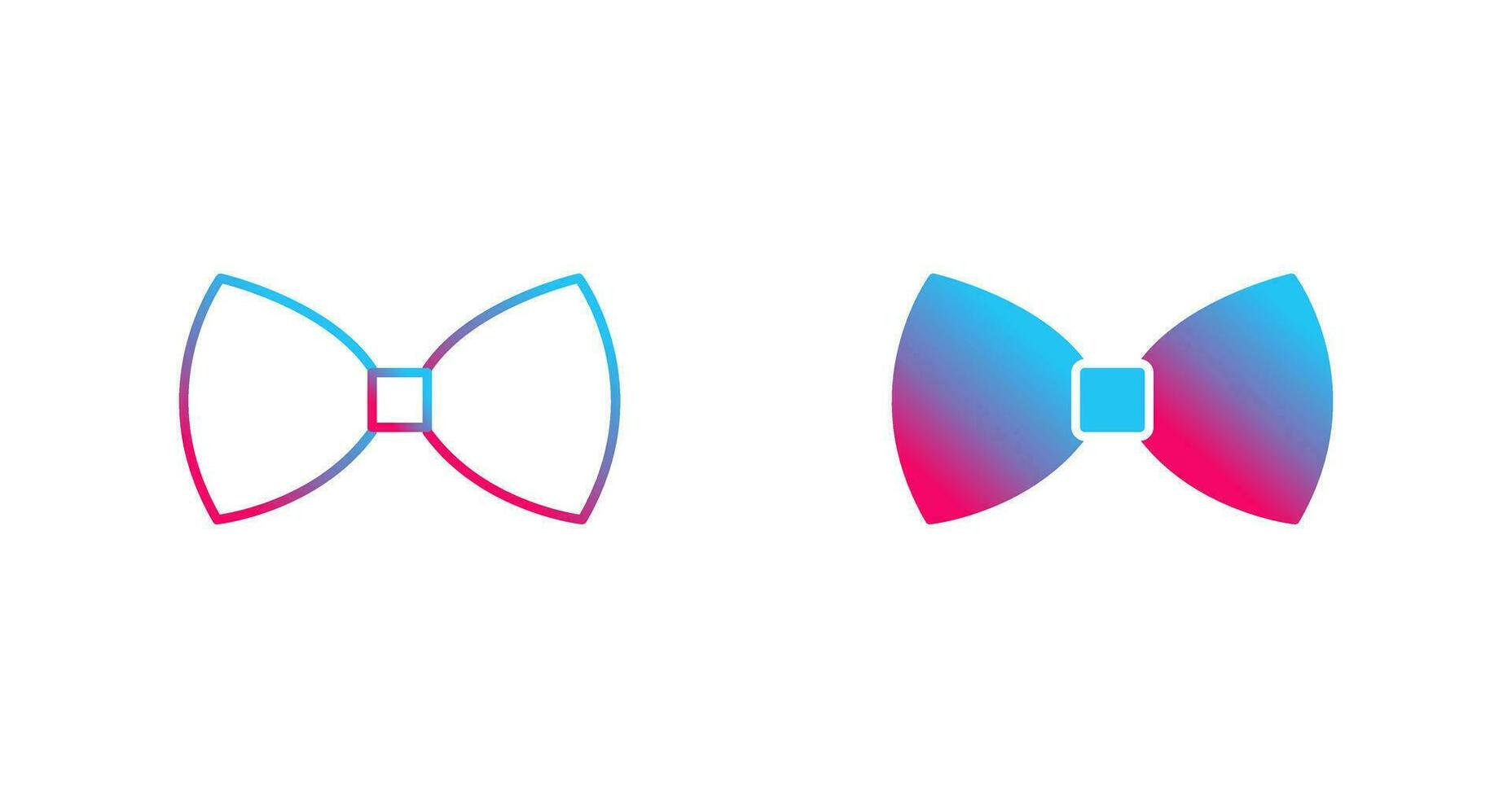 Bow Tie Vector Icon