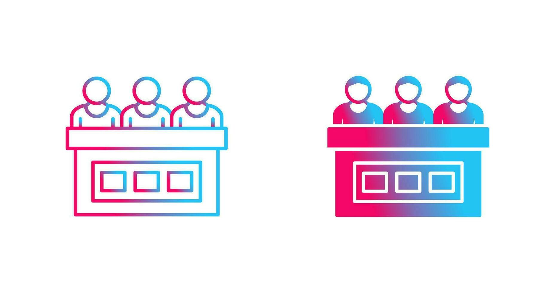 Jury Vector Icon