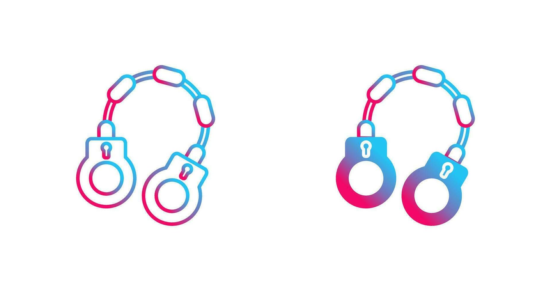 Handcuff Vector Icon