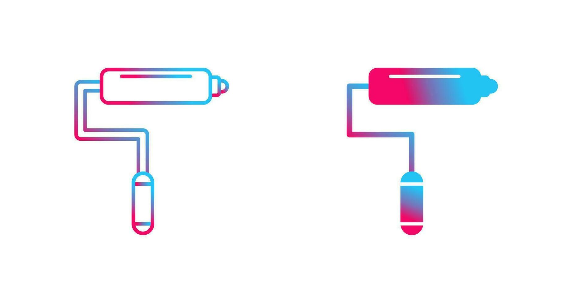 Paint Roller Vector Icon