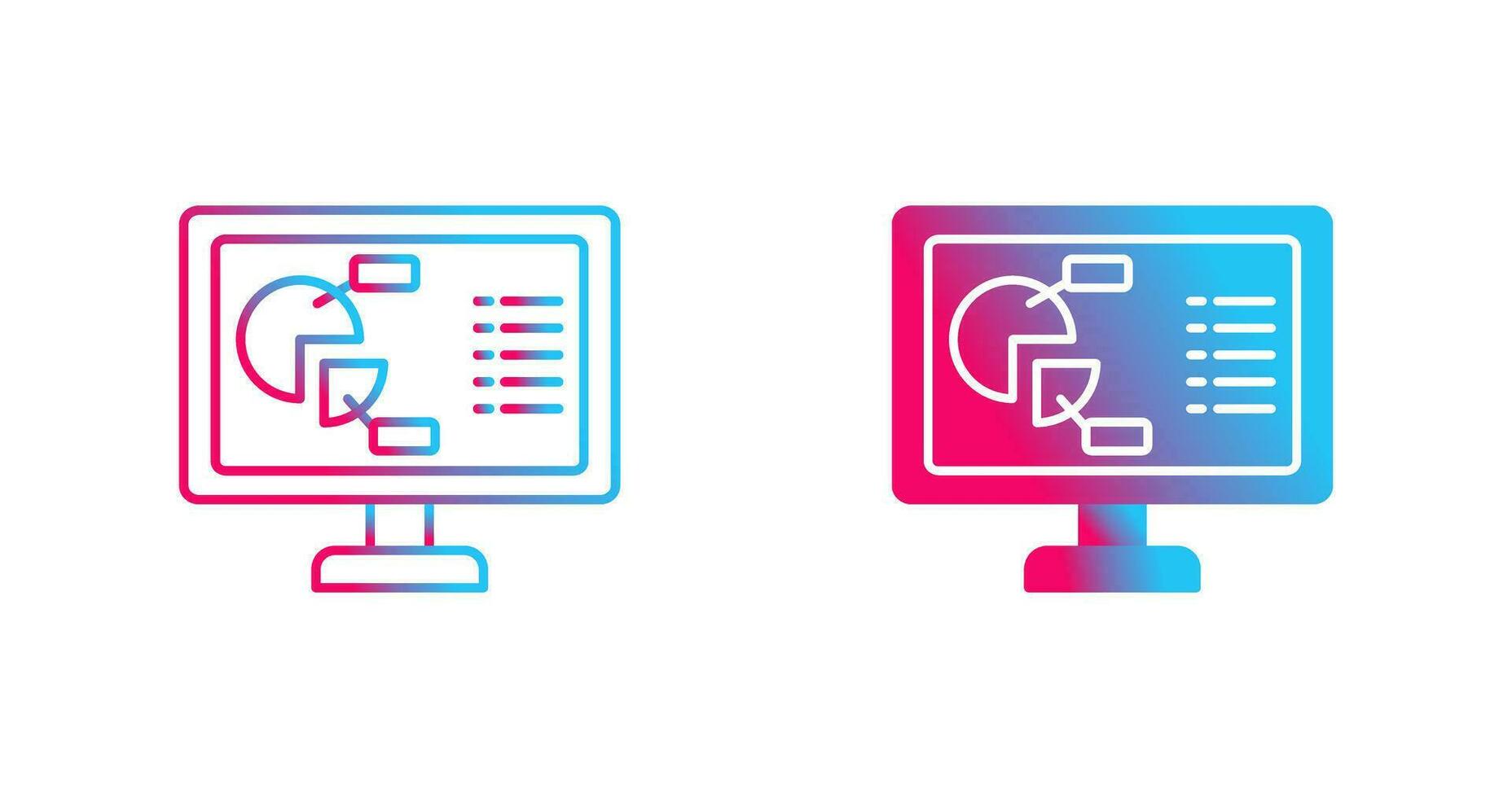 Pie Chart Vector Icon