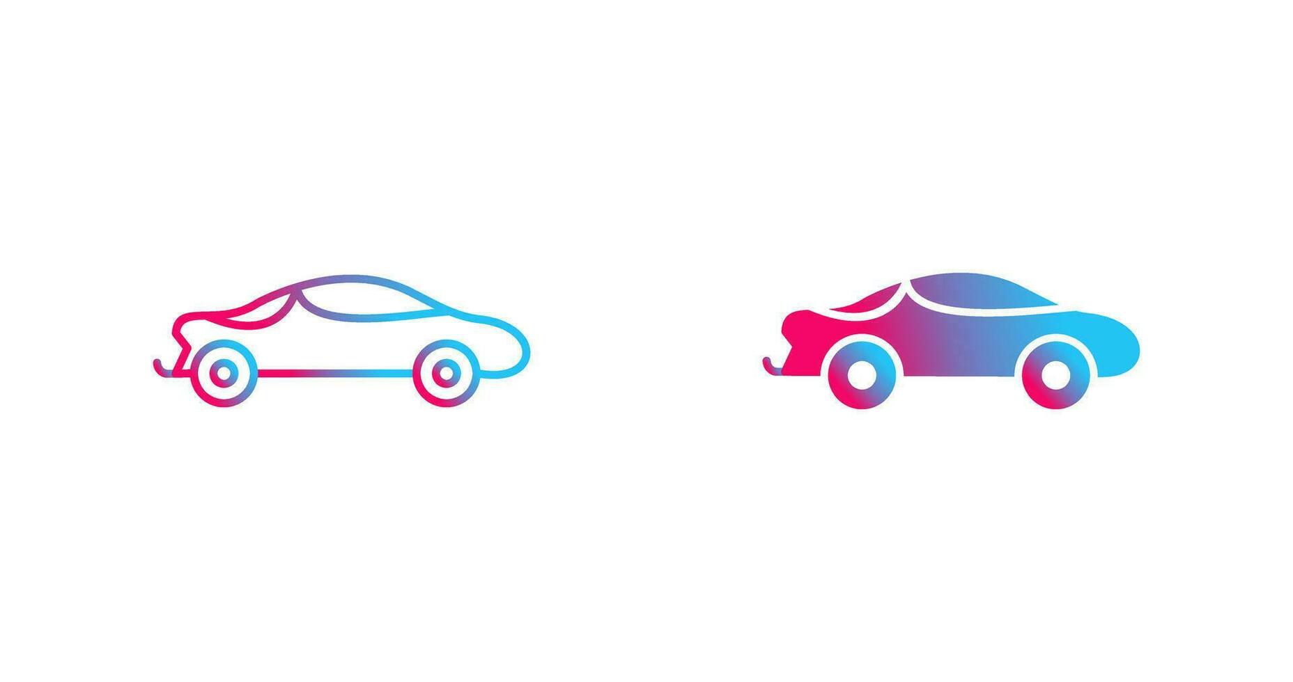 Sports Car Vector Icon