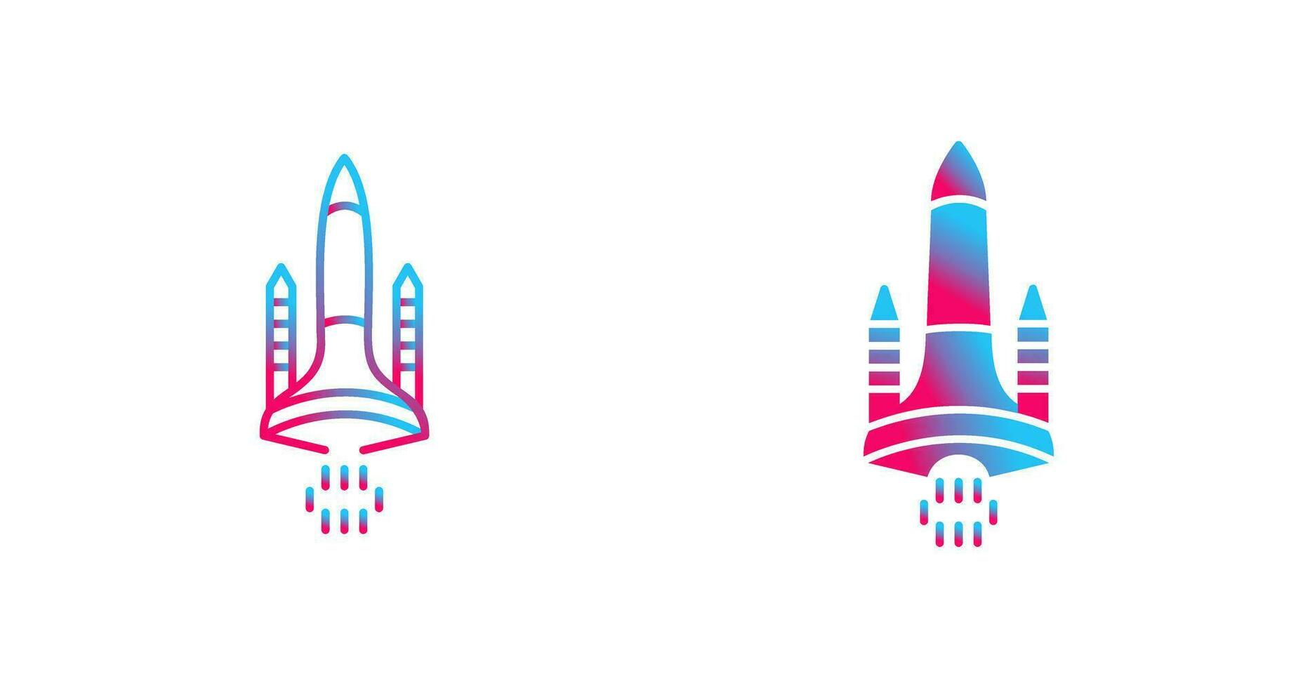 Space Shuttle Vector Icon