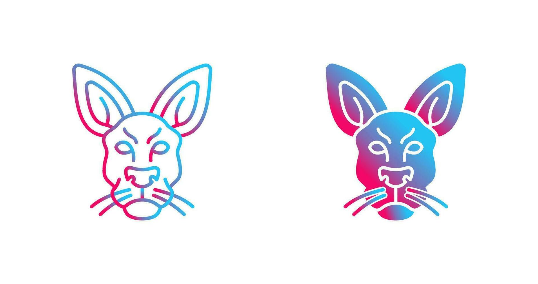 Kangaroo Vector Icon