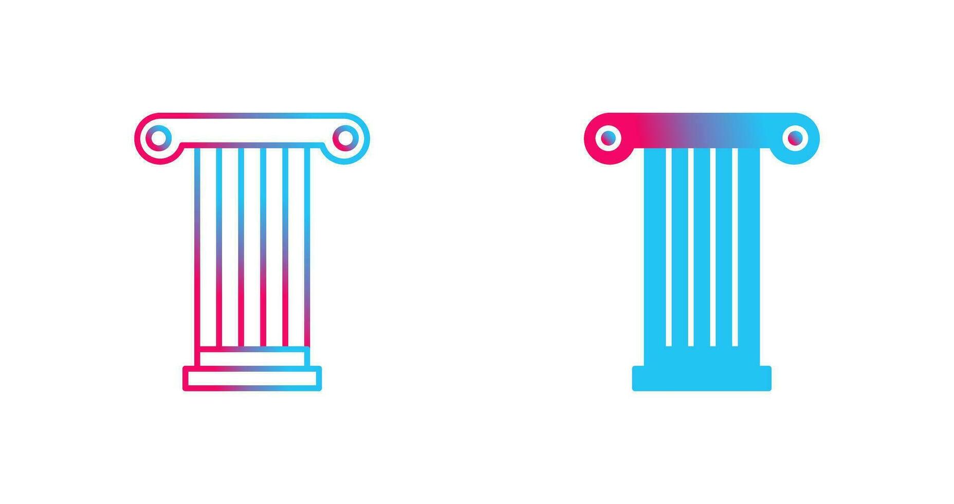 Pillar Vector Icon