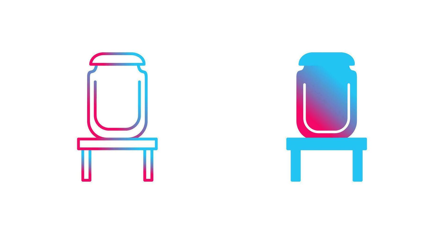 Jar on Display Vector Icon