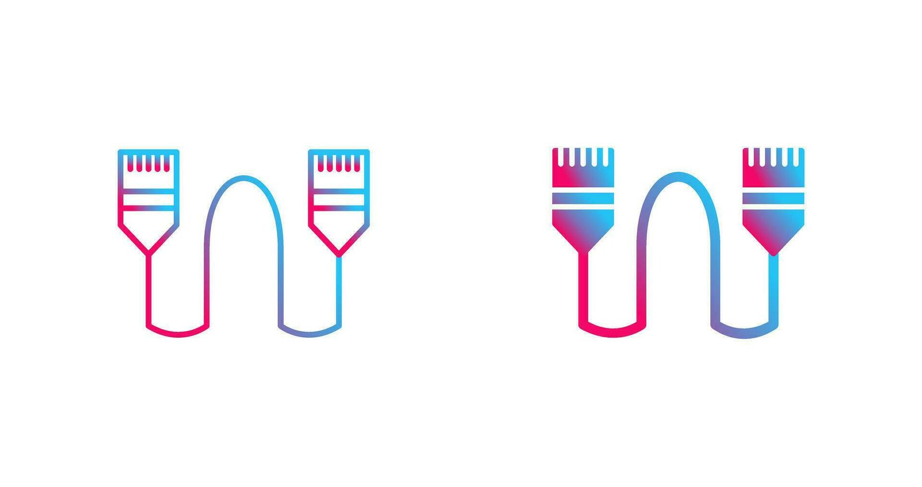 Internet Cable Vector Icon