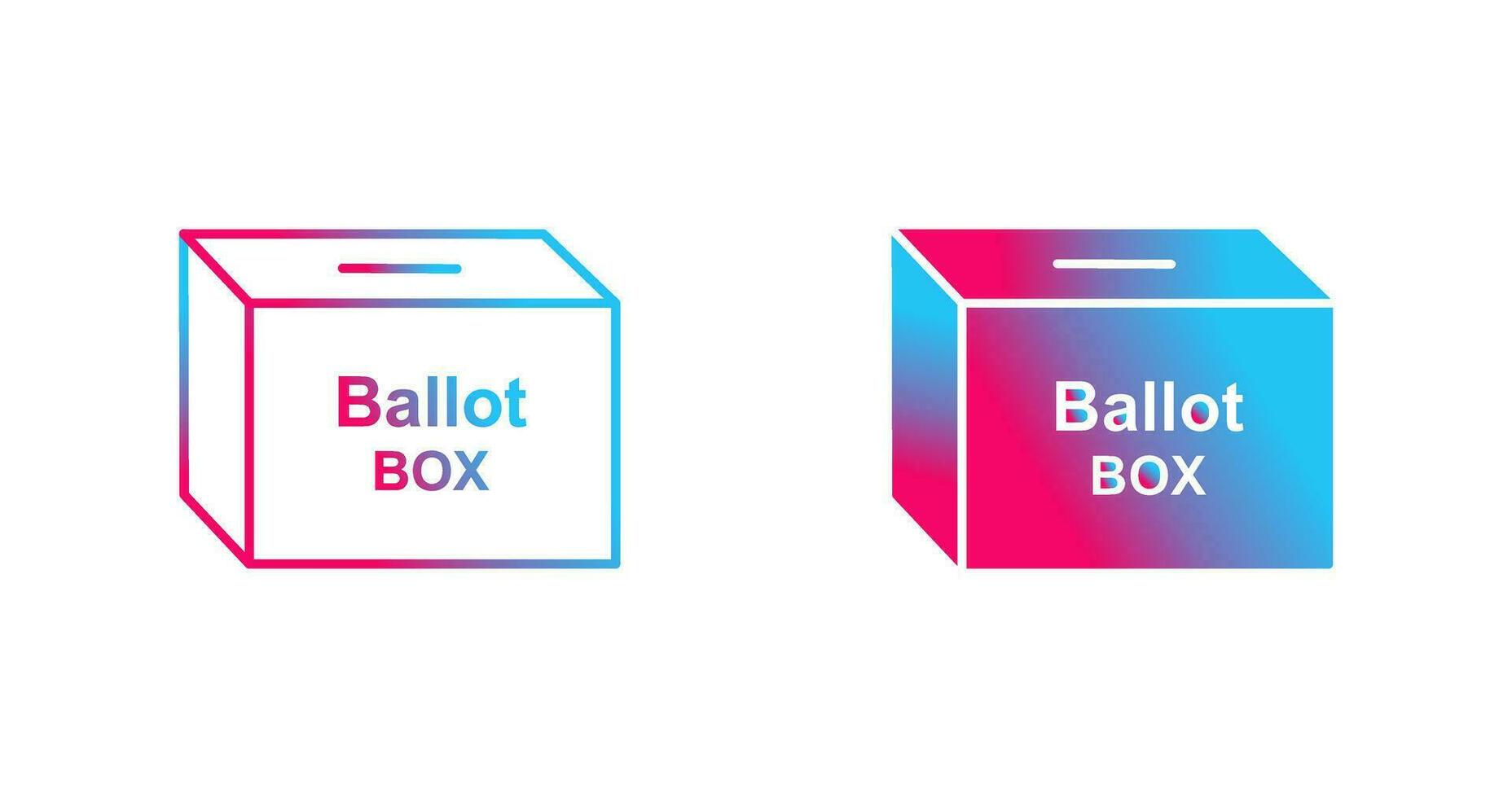 Ballot Box Vector Icon