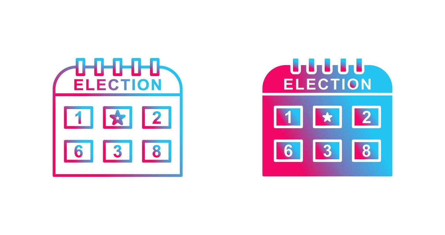 Election Day Vector Icon