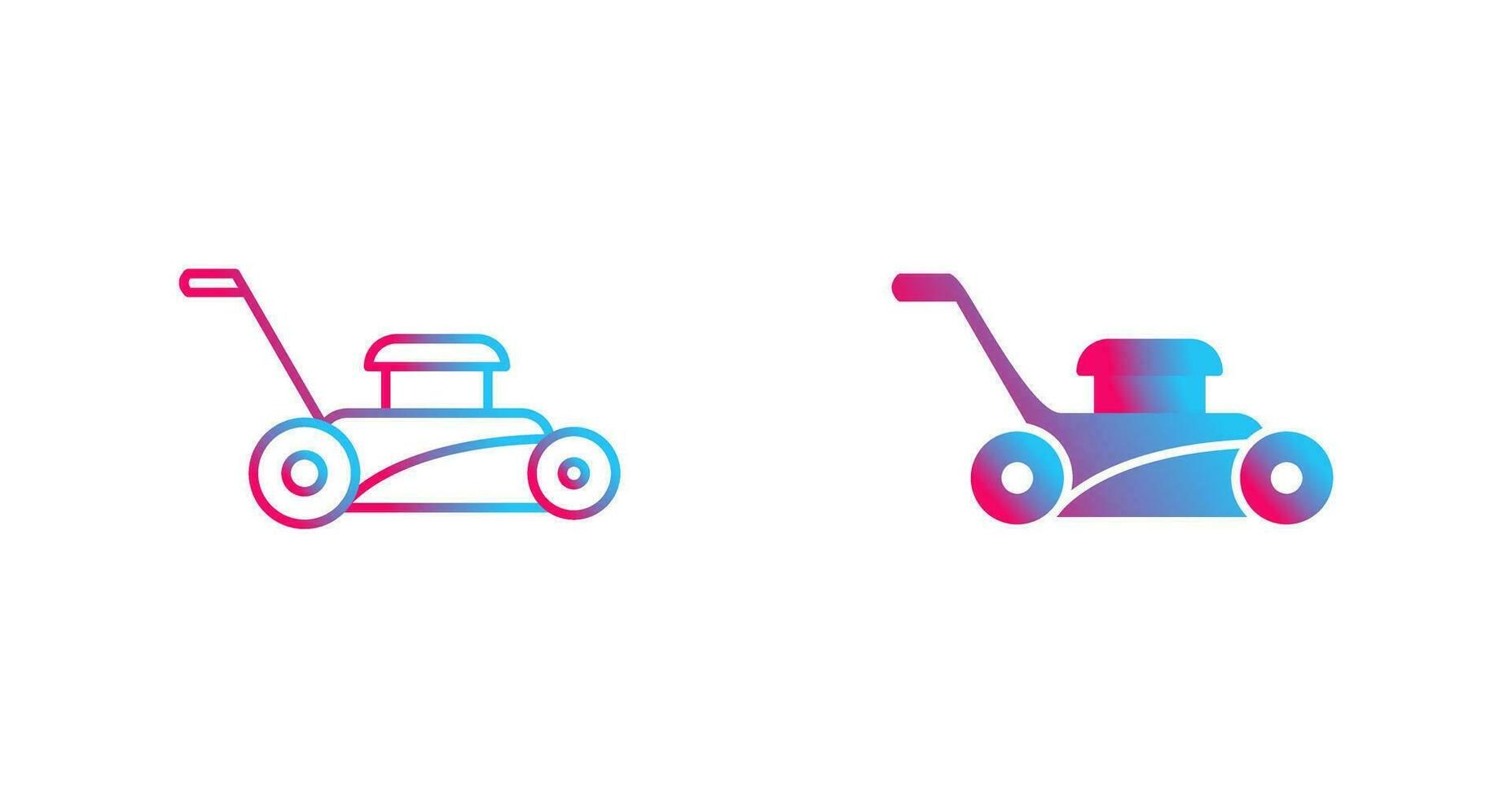 Lawn Mower Vector Icon