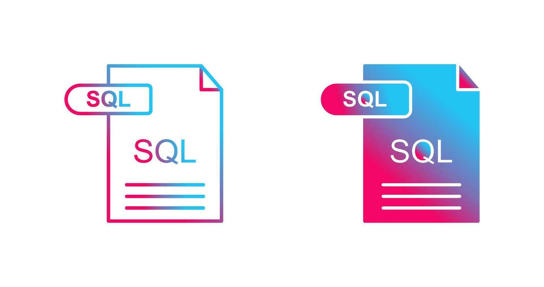 SQL Vector Icon