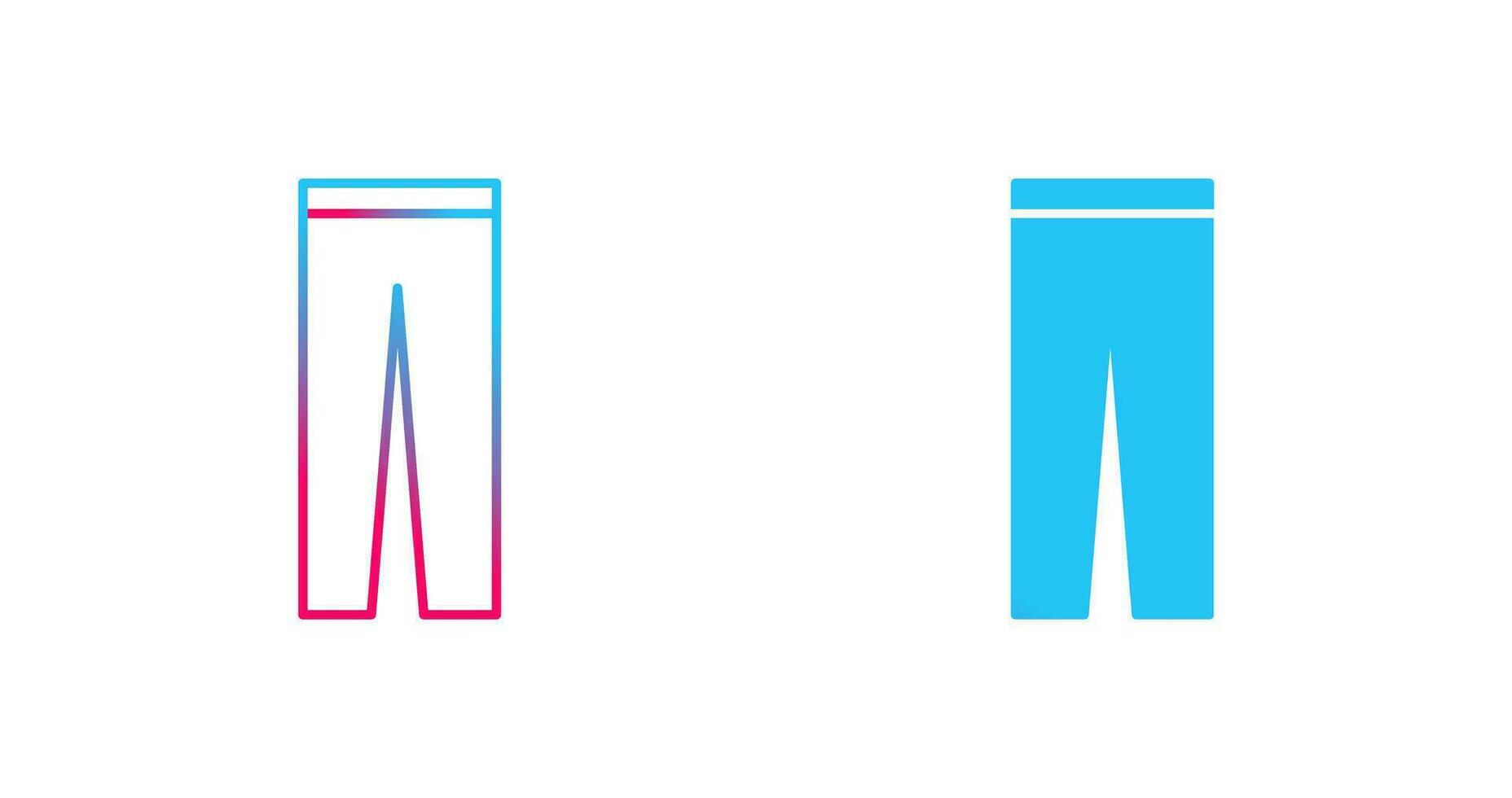 Trousers Vector Icon