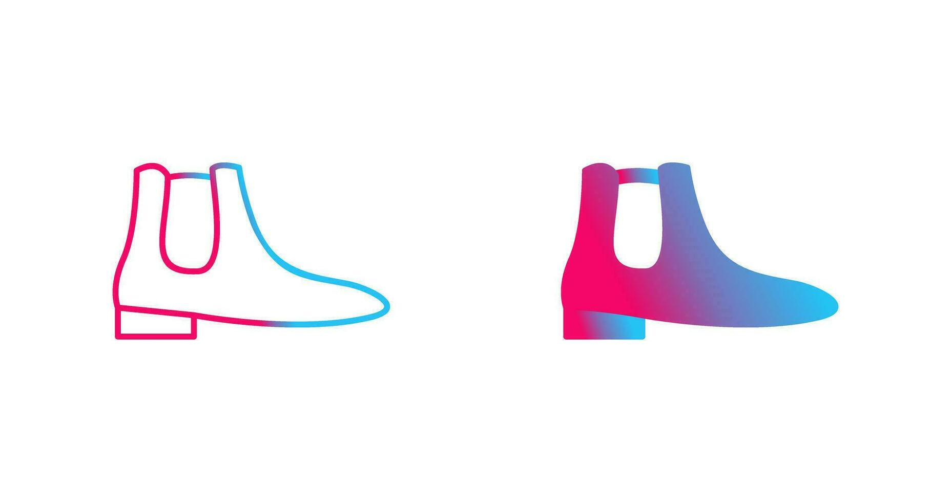 Men's Boots Vector Icon