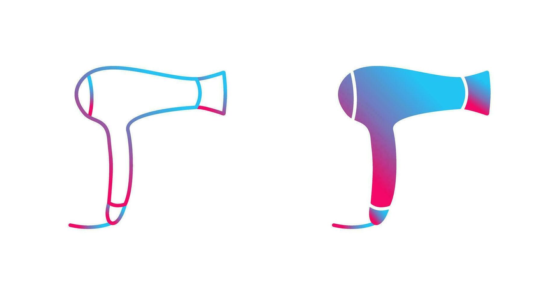 Hair Dryer Vector Icon