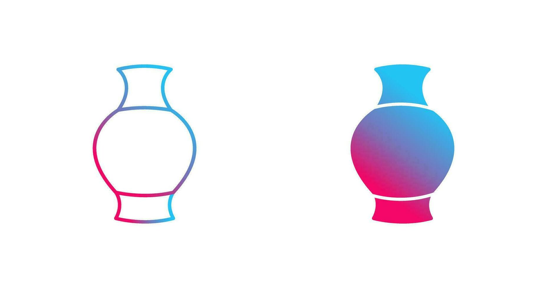 Antique Jar Vector Icon