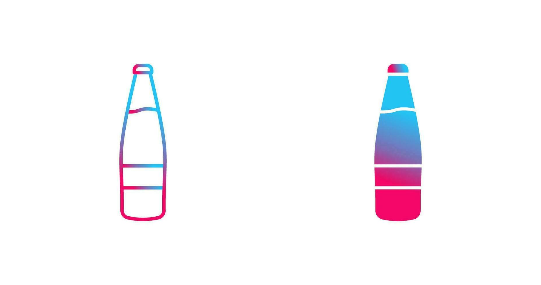 Beer Bottle Vector Icon