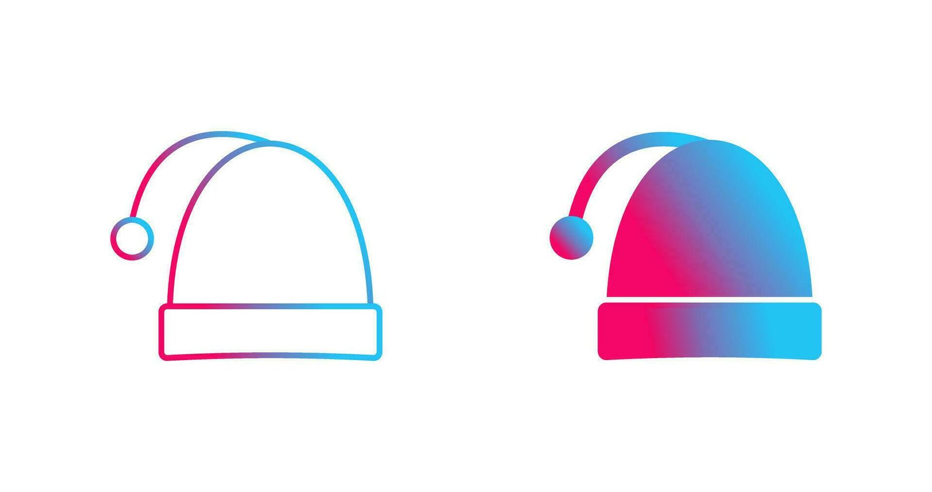 Christmas Cap Vector Icon
