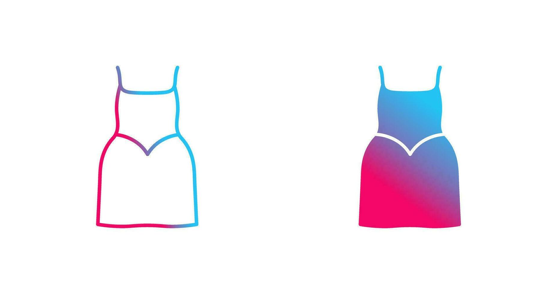 Party Dress Vector Icon