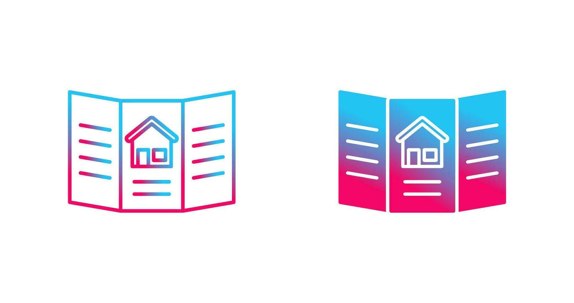 Brochure Vector Icon