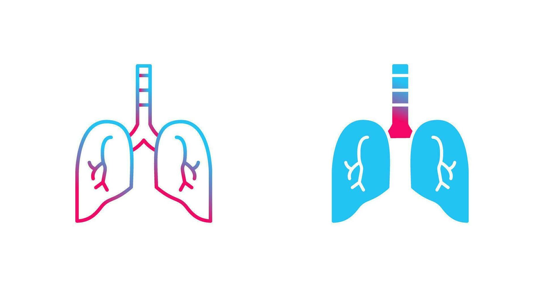 Lung Vector Icon