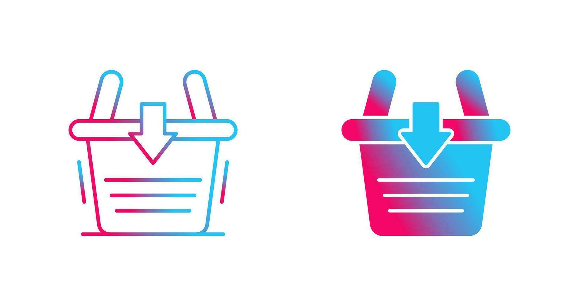 Add To Basket Vector Icon