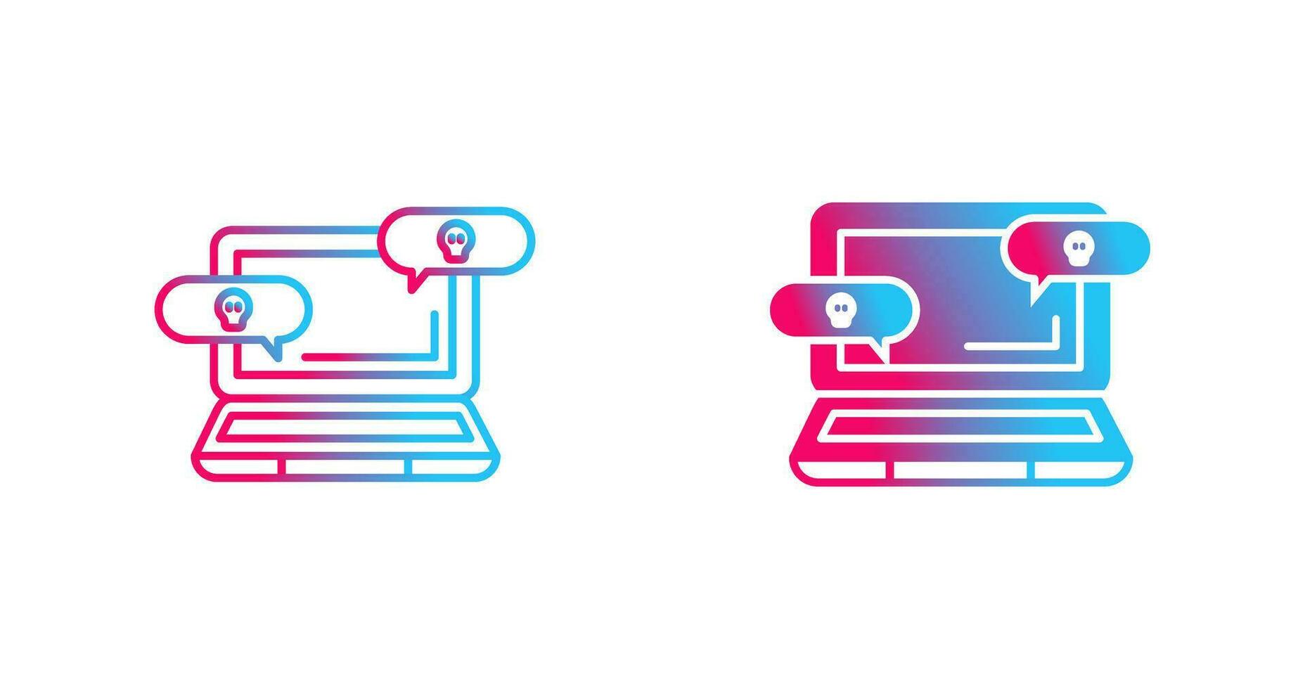 Infected Message Vector Icon